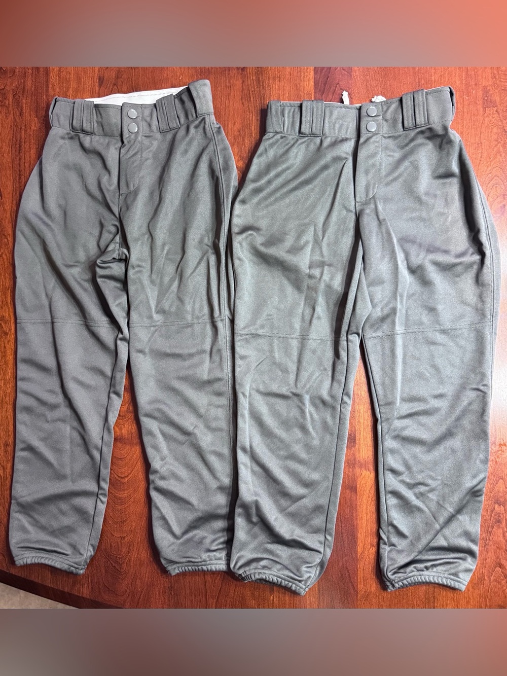 Sport Women’s XS Gray Softball Pants – 2 Pair Bundle